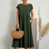 Robe Élégante Satinée