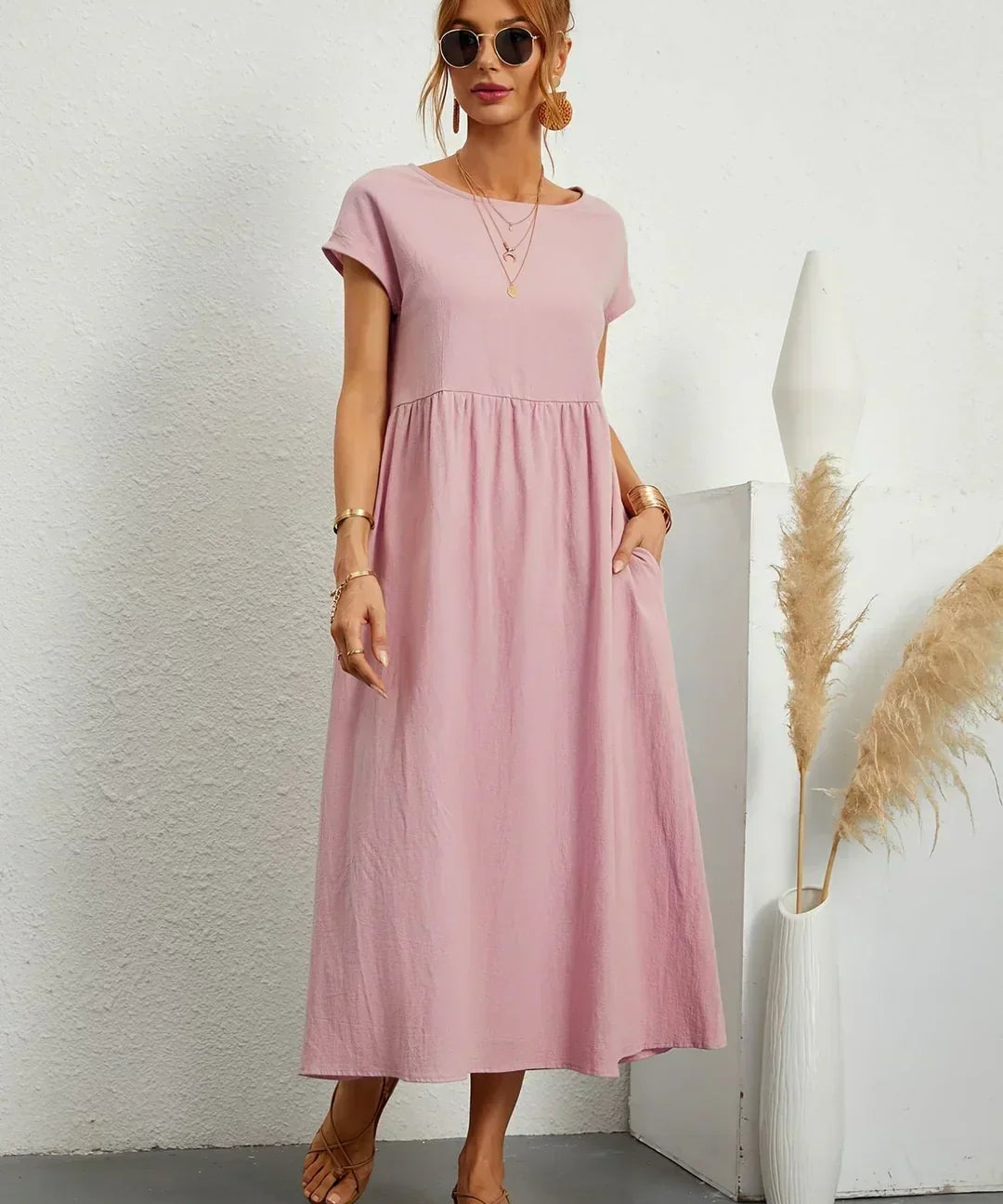 Robe Élégante Satinée