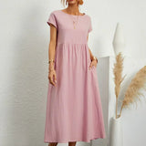 Robe Élégante Satinée