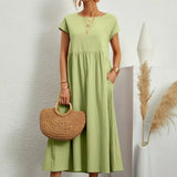 Robe Élégante Satinée