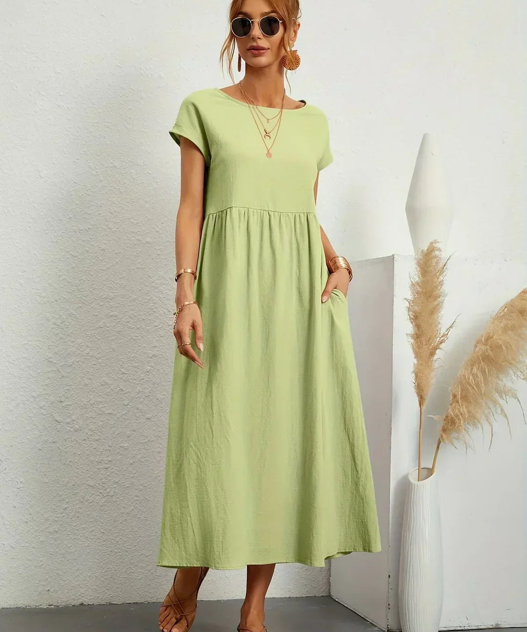Robe Élégante Satinée