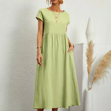Robe Élégante Satinée