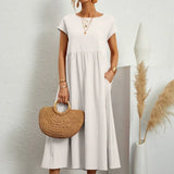 Robe Élégante Satinée