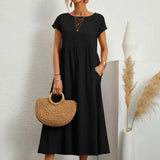 Robe Élégante Satinée