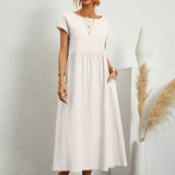 Robe Élégante Satinée