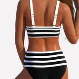 Bikini Rayé à Nœud Camille