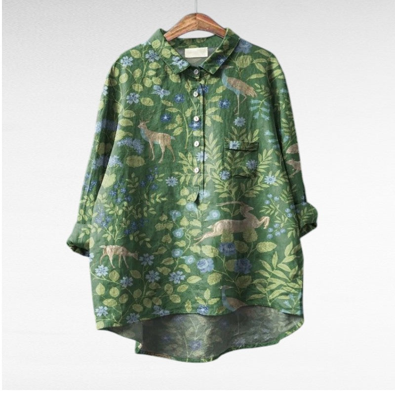 Chemise Élégante à Motif Émilie