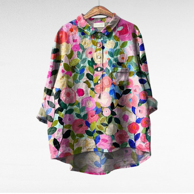 Chemise Élégante à Motif Émilie
