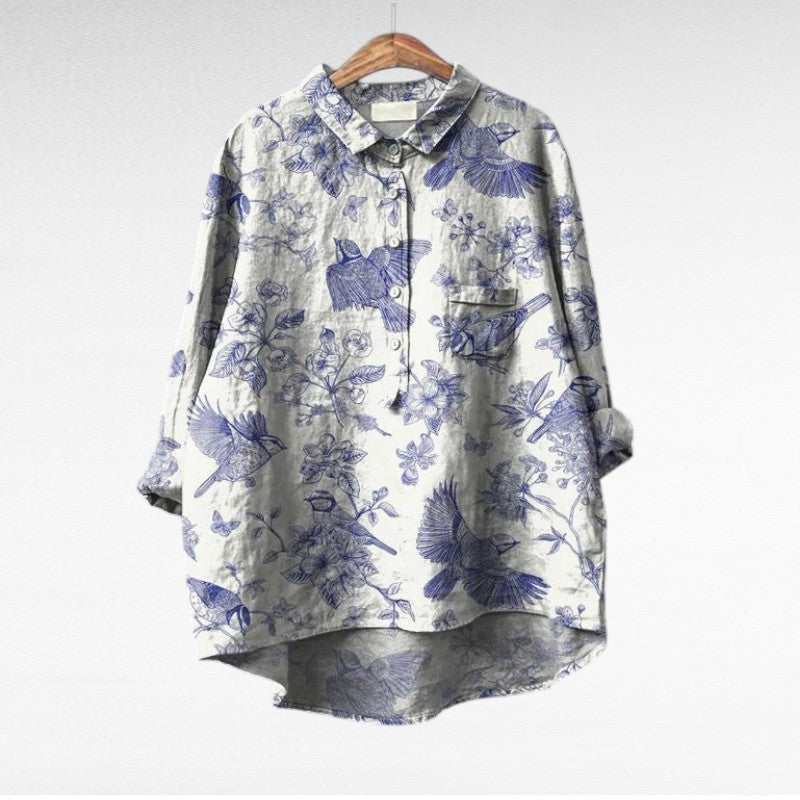 Chemise Élégante à Motif Émilie