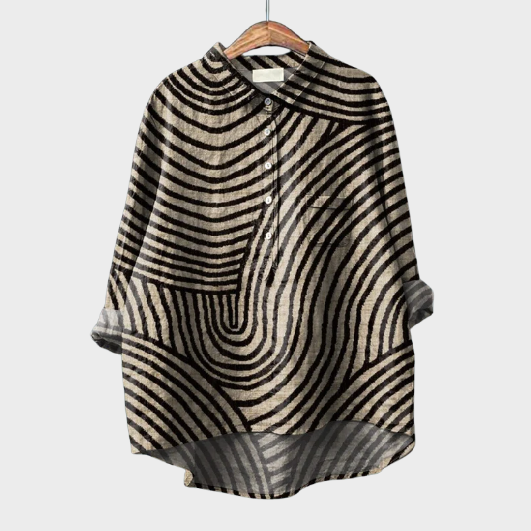 Chemise Élégante à Motif Émilie
