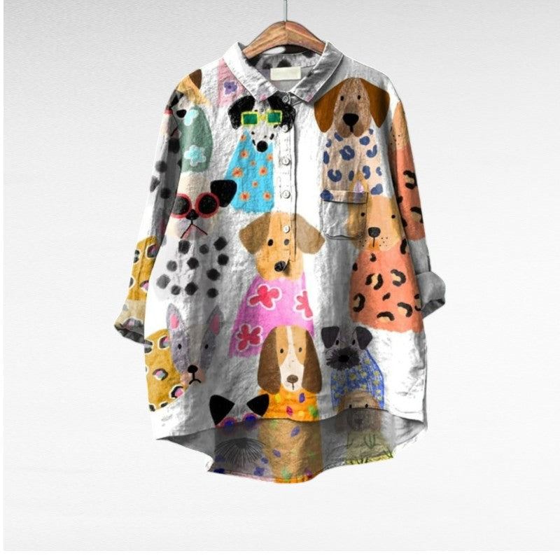 Chemise Élégante à Motif Émilie