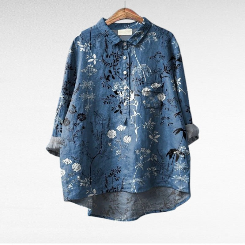 Chemise Élégante à Motif Émilie