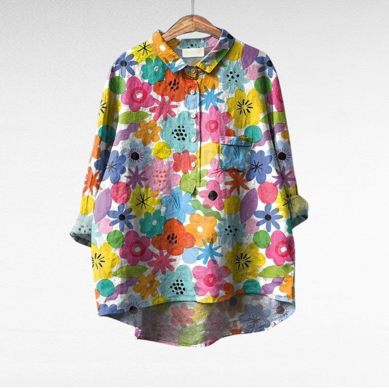 Chemise Élégante à Motif Émilie