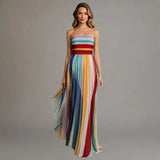 Robe Maxi Lumière Colorée