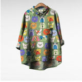 Chemise Élégante à Motif Émilie