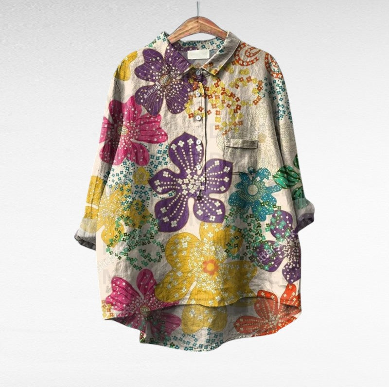 Chemise Élégante à Motif Émilie