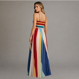Robe Maxi Lumière Colorée