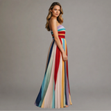 Robe Maxi Lumière Colorée