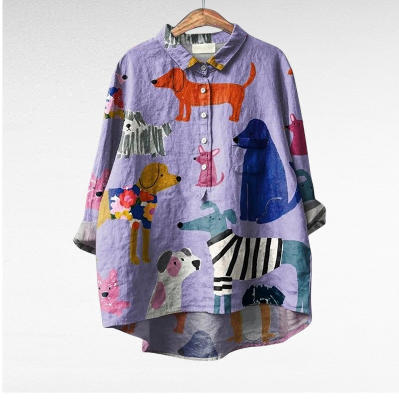 Chemise Élégante à Motif Émilie