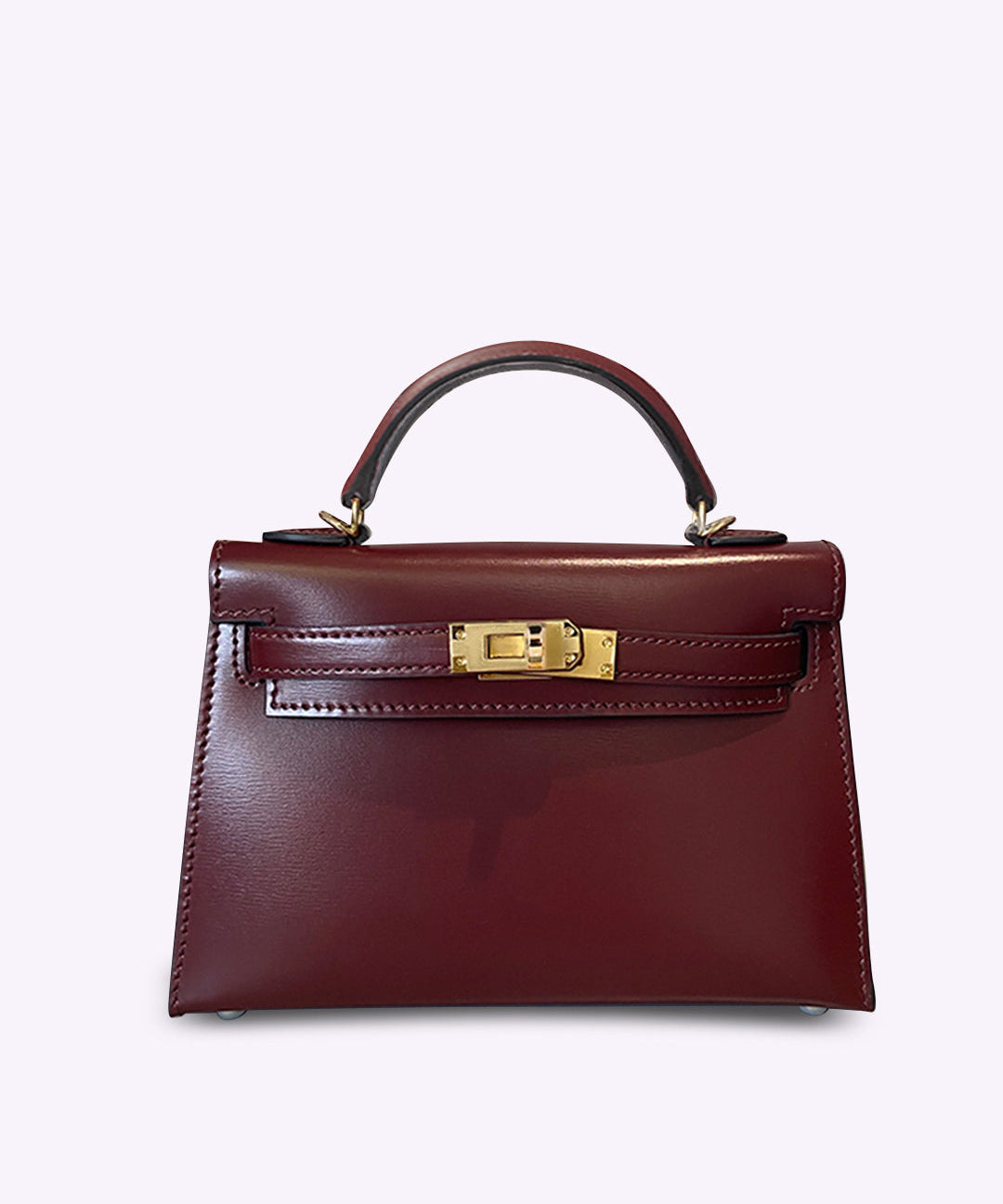 Mini sac bordeaux