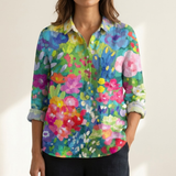 Chemise Élégante à Motif Capucine