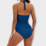 Maillot Kaki à Anneaux Dorés Louise