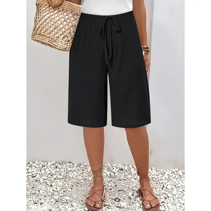 Short Taille Élastique Décontracté Lina