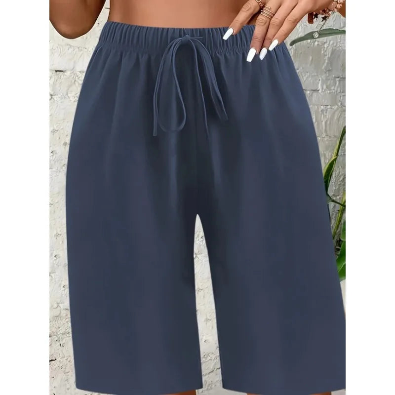 Short Taille Élastique Décontracté Lina