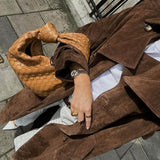 Trench Chic Effet Daim