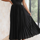 Robe Élégante Plissée