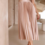 Robe Élégante Plissée
