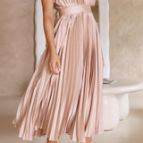 Robe Élégante Plissée