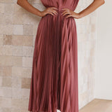 Robe Élégante Plissée