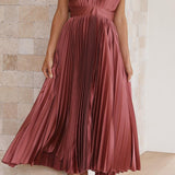 Robe Élégante Plissée