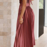 Robe Élégante Plissée