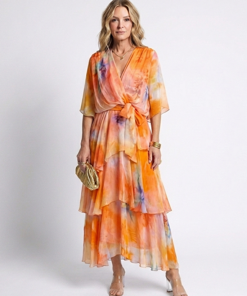 Robe Maxi à Décolleté Clotilde