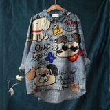 Chemise Élégante à Motif Anaïs