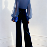 Ensemble Élégant en Velours Camille