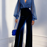 Ensemble Élégant en Velours Camille