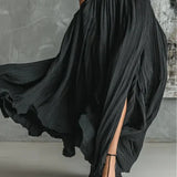 Robe Maxi Taille Haute