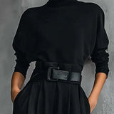 Ensemble Col Roulé et Pantalon Droit Cyrielle