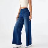 Pantalon Confortable à Taille Élastique