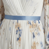 Robe Maxi Fleurie à Manches Longues Lucienne