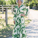 Robe Maxi à Manches Longues Sabine