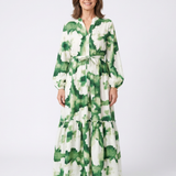 Robe Maxi à Manches Longues Sabine