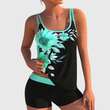 Tankini Roses Violettes Sidonie