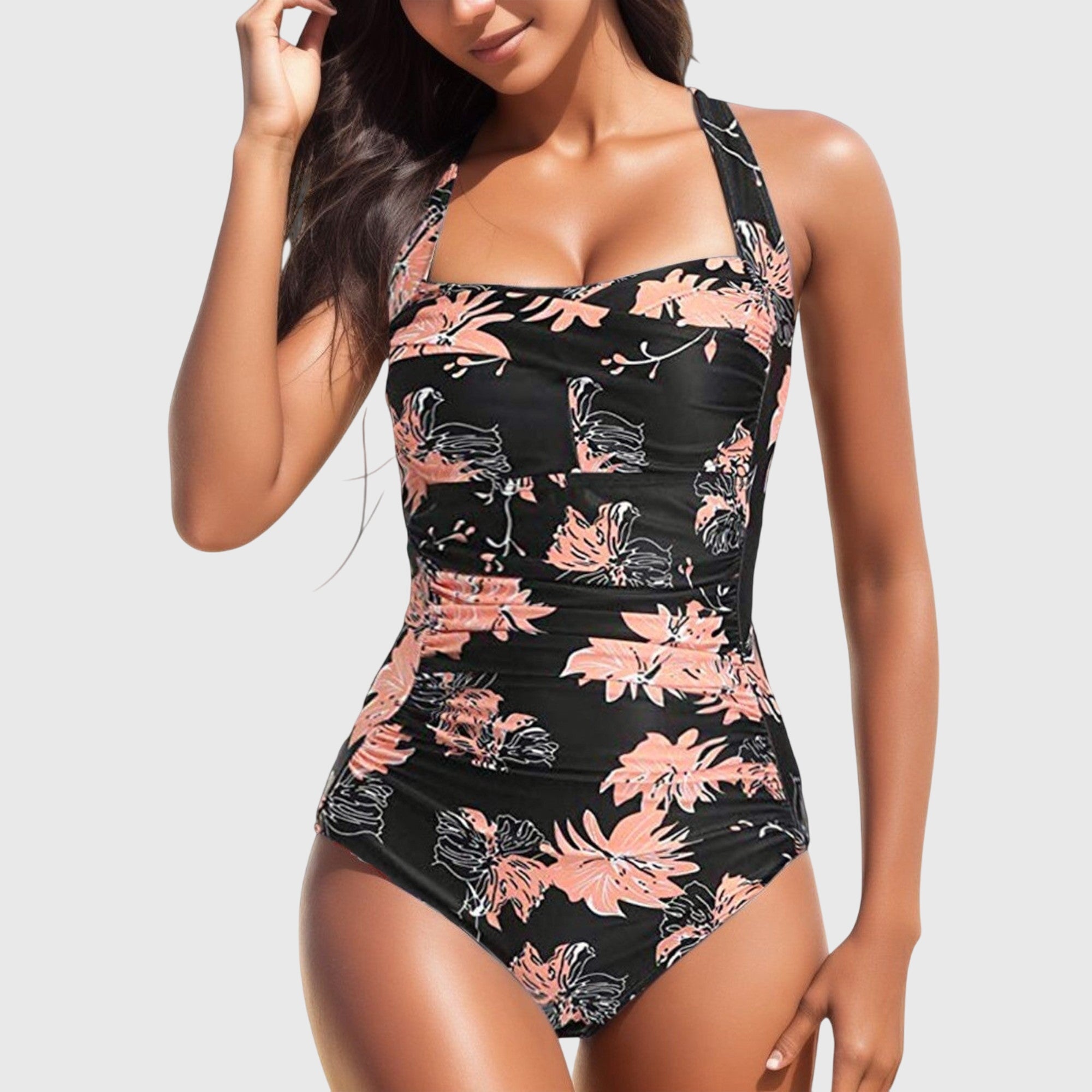 Maillot Feuillage Vert Capucine