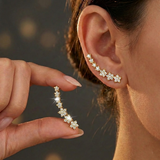 Boucles d'oreilles florales intemporelles