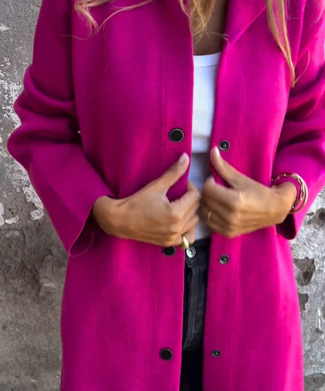 Gilet Long Chic à Capuche