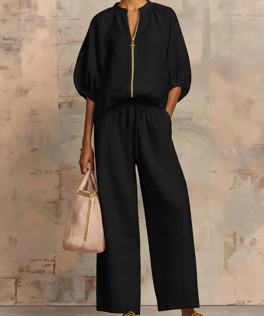 Ensemble Deux Pièces à Zip Amélie